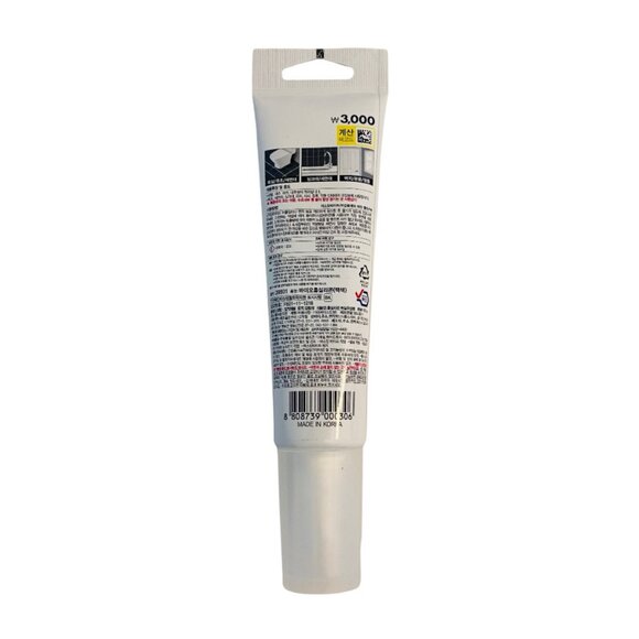 BIO SILICONE Silicone Caulk in White (100 ml) For Bathroom & Kitchen, Daiso - Picture 2 of 2